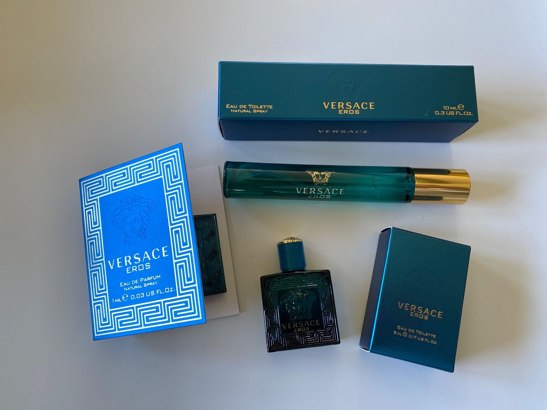 Versace Profumi & Eau de Toilette: Trio miniatures Versace – Nuovo e nell'imballaggio originale da Bouveret venduto da wes_7zll