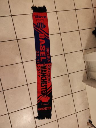 Fcb Fcbasel Basel Fussball Schal Manchester