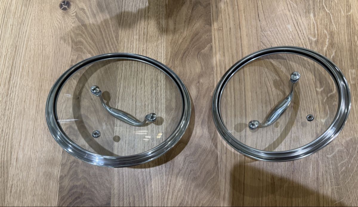 Elettrodomestici da cucina: Hexclad pan lids 2x (18&20cm diameter) – Nuovo (secondo la descrizione) da Zürich venduto da Vera_Ma 1