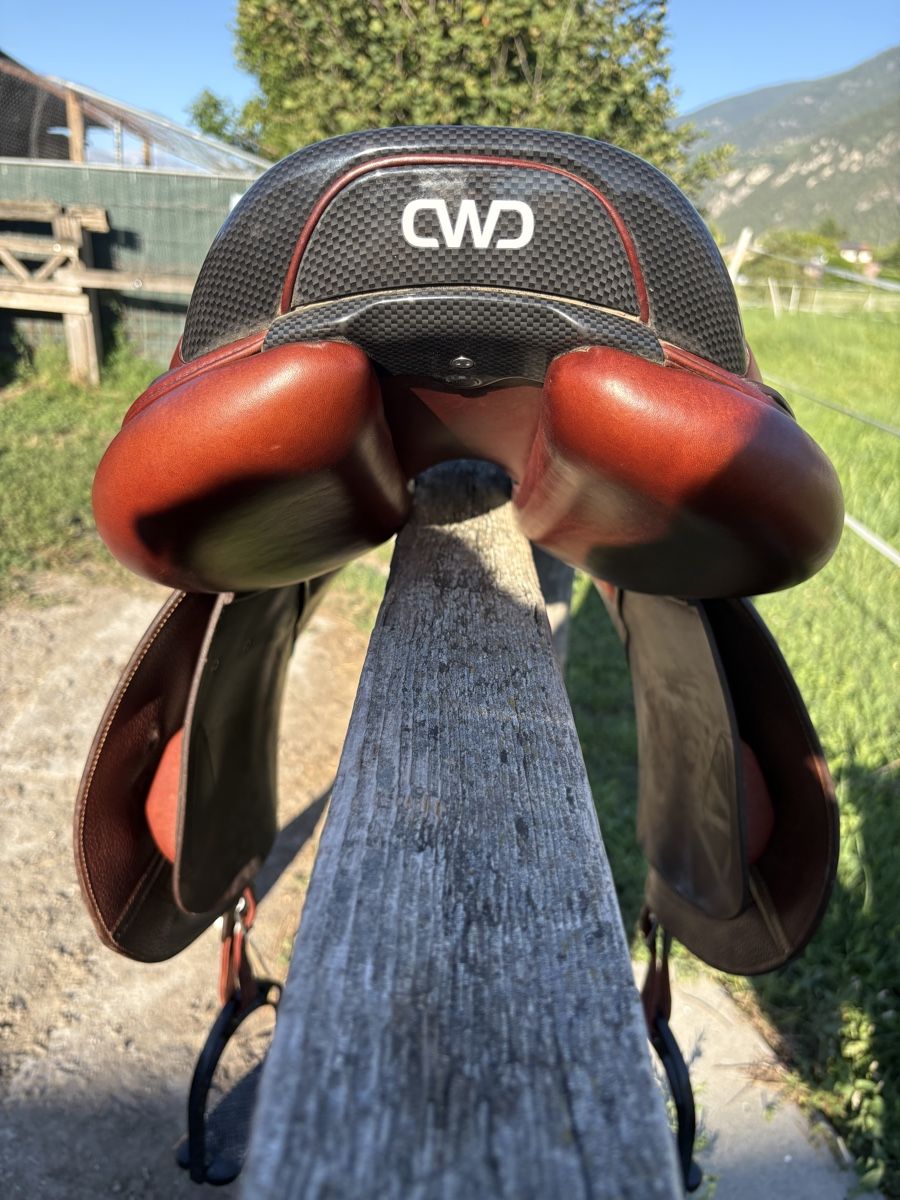 Sattel & Sattelzubehör: Selle de saut CWD 2Gs marron cuir – Gebraucht aus Sion von Metrcy 1