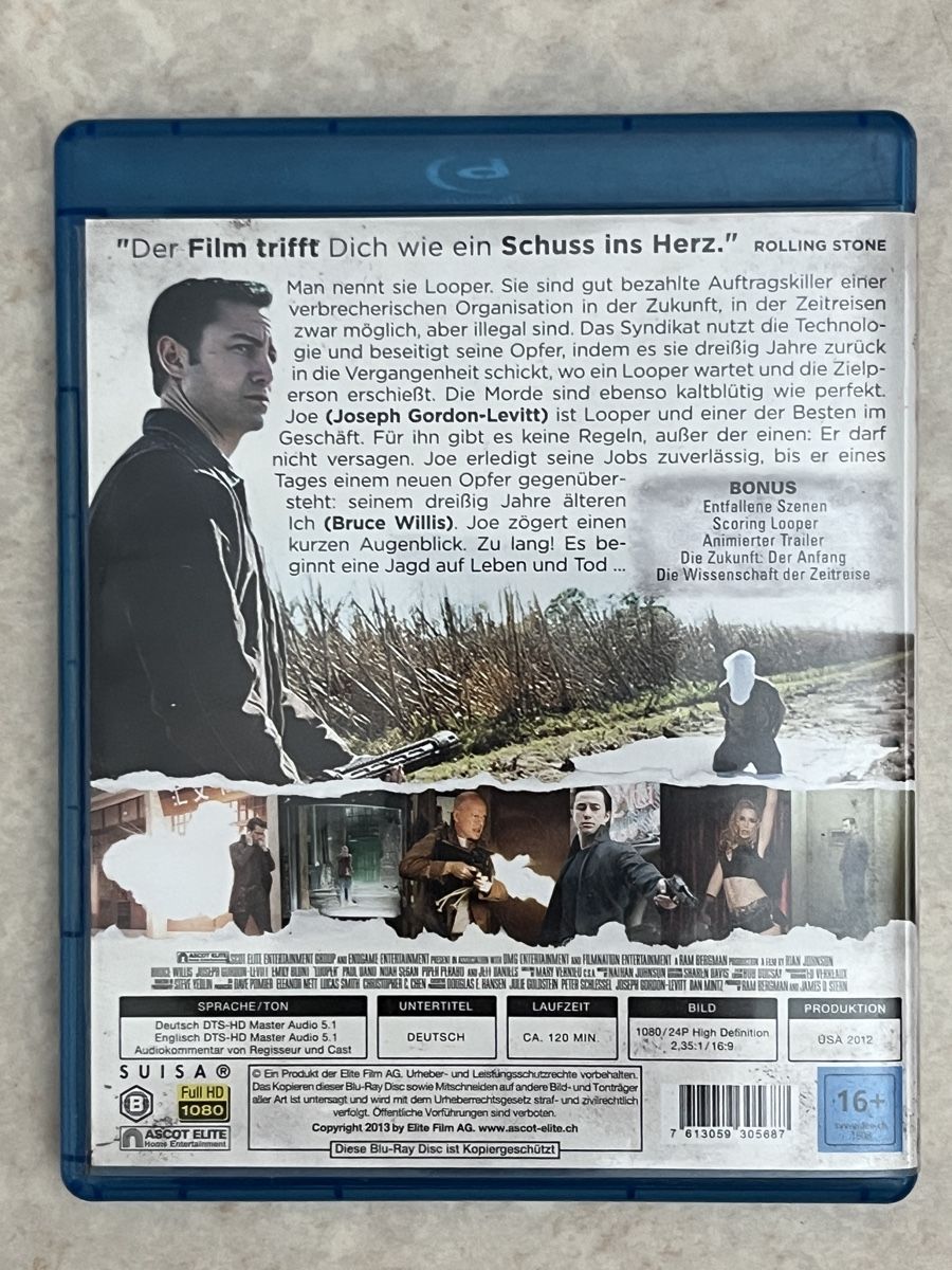 Alle DVDs: Blu-ray Looper  – Gebraucht aus Au ZH von Paninifieber26 1