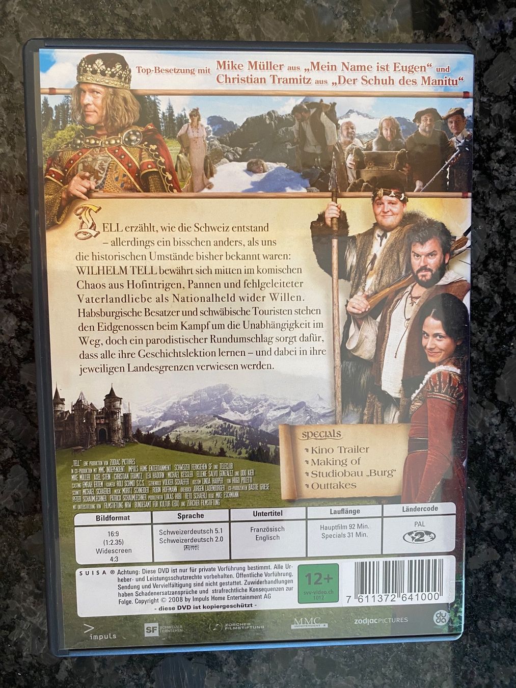 Tutti i DVDs: !!!DVD TELL!!! – Nuovo (secondo la descrizione) da Einsiedeln venduto da PaedeK84 1