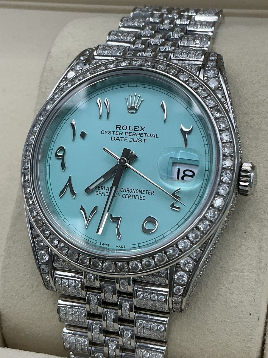 Rolex Orologi: Rolex Datejust 41 Ref. 126300 Fullset 2024 Besat – Usato da Zürich venduto da watchdealer-24