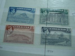 Gibraltar, Satz um 1939 * Landschaft