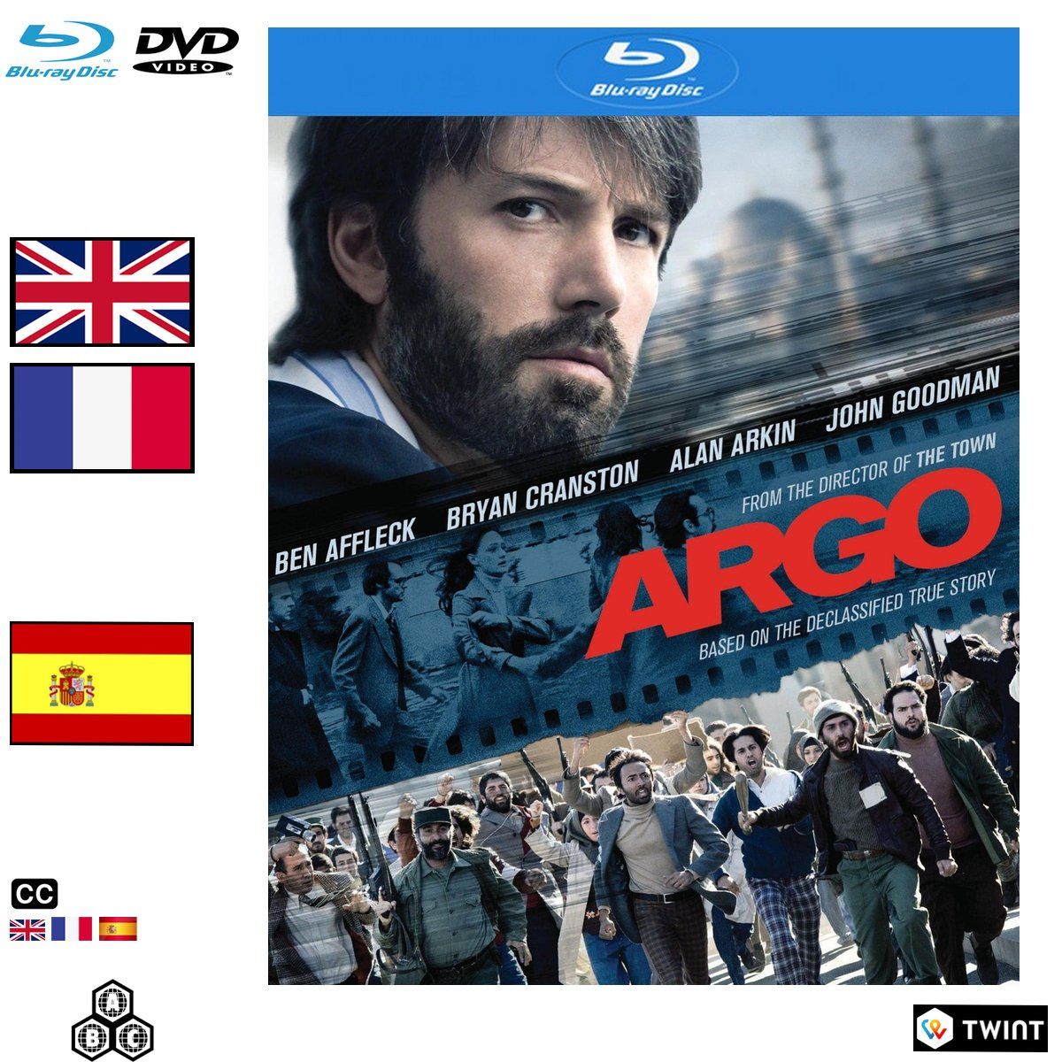 Tutti i DVDs: Argo (2012) - Blu-ray – Usato da Semsales venduto da __Florian__