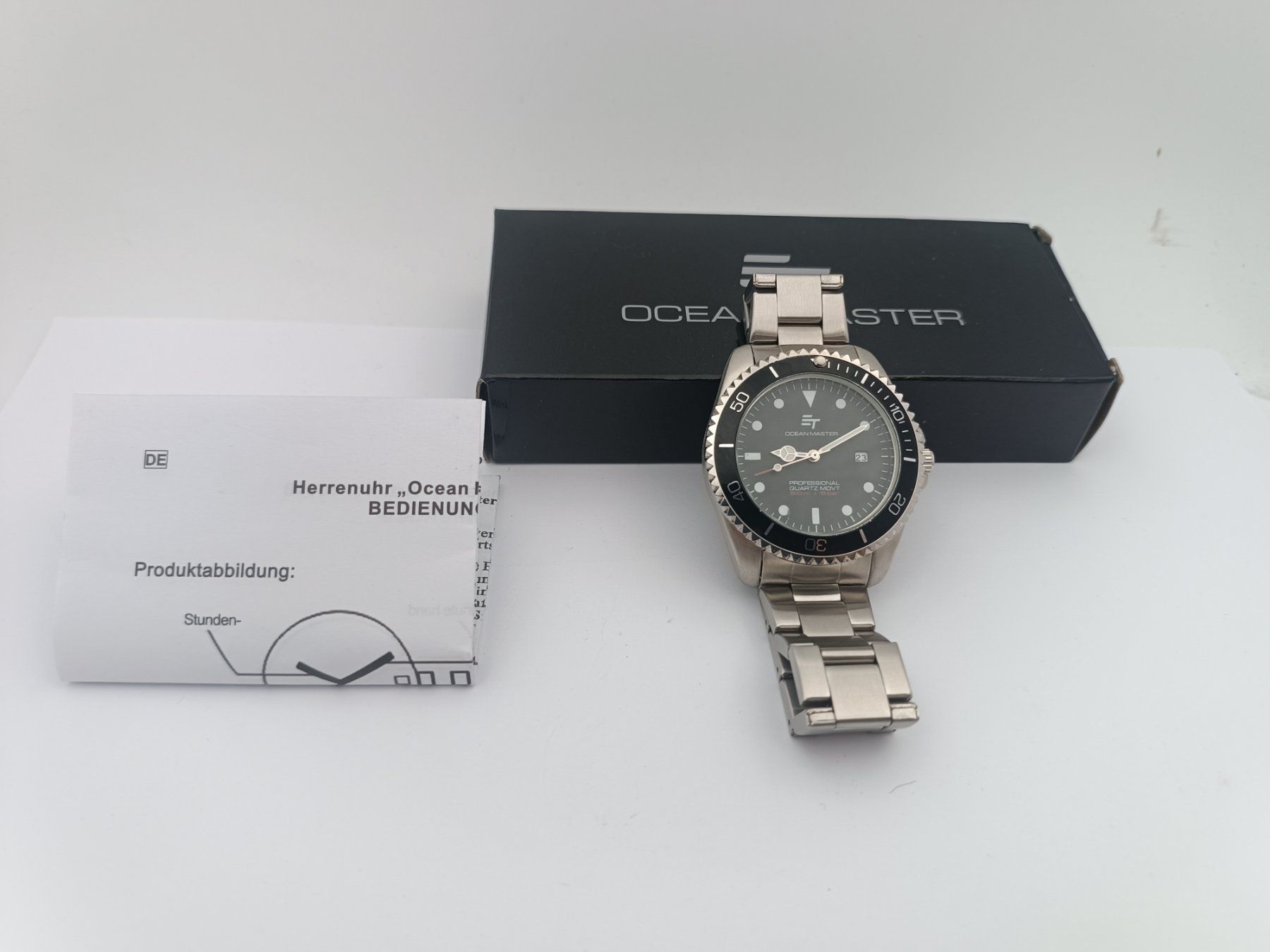 Uhren: OCEAN MASTER Quarz Armbanduhr – Gebraucht aus Brüttisellen von Alphawatch 5