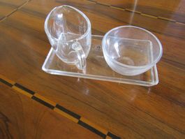 3-teiliges Set Glas für Rahm/Zucker - Marc Aurel     (Nr.50)