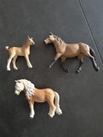 Pferdefiguren Schleich Set 3 Stück guter Zustand