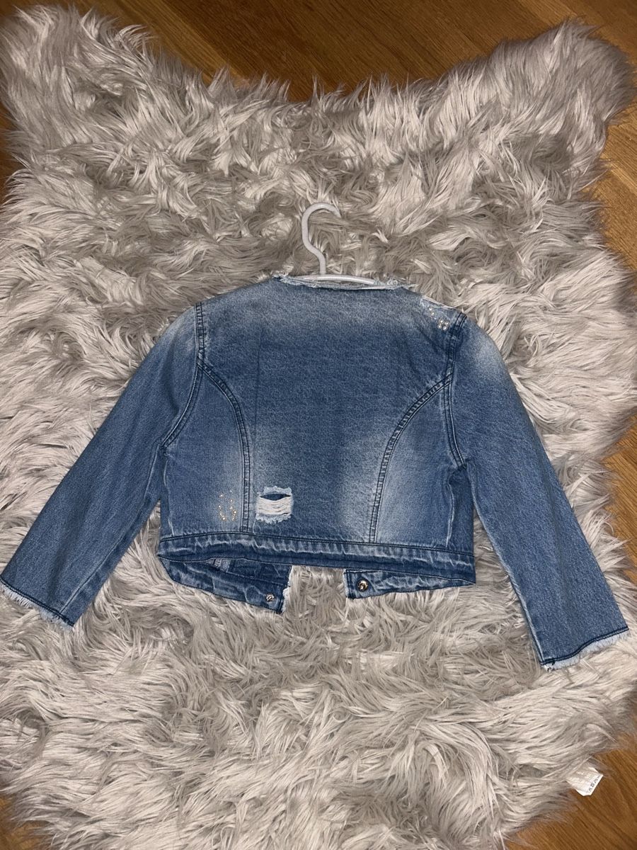 Only Giacche: Giubbotto di jeans - Taglia 34 – Usato da Vicosoprano venduto da kik_hb7f 1