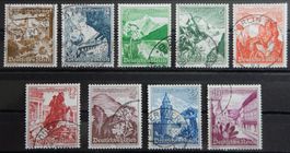 Deutsches Reich Kat. 675-683 gest. 1938