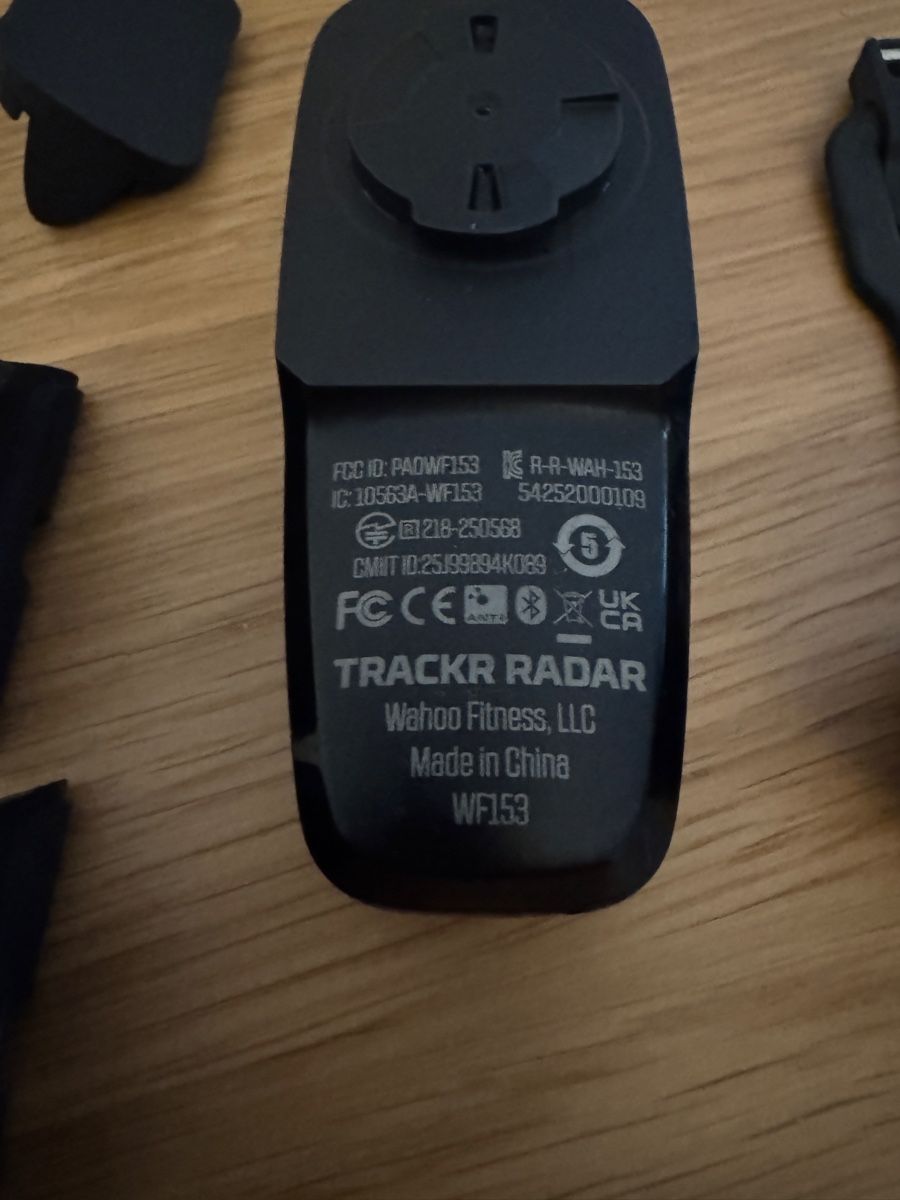 Pezzi di ricambio: Wahoo Trackr Radar – Usato da Steinhausen venduto da Jo_sy 1