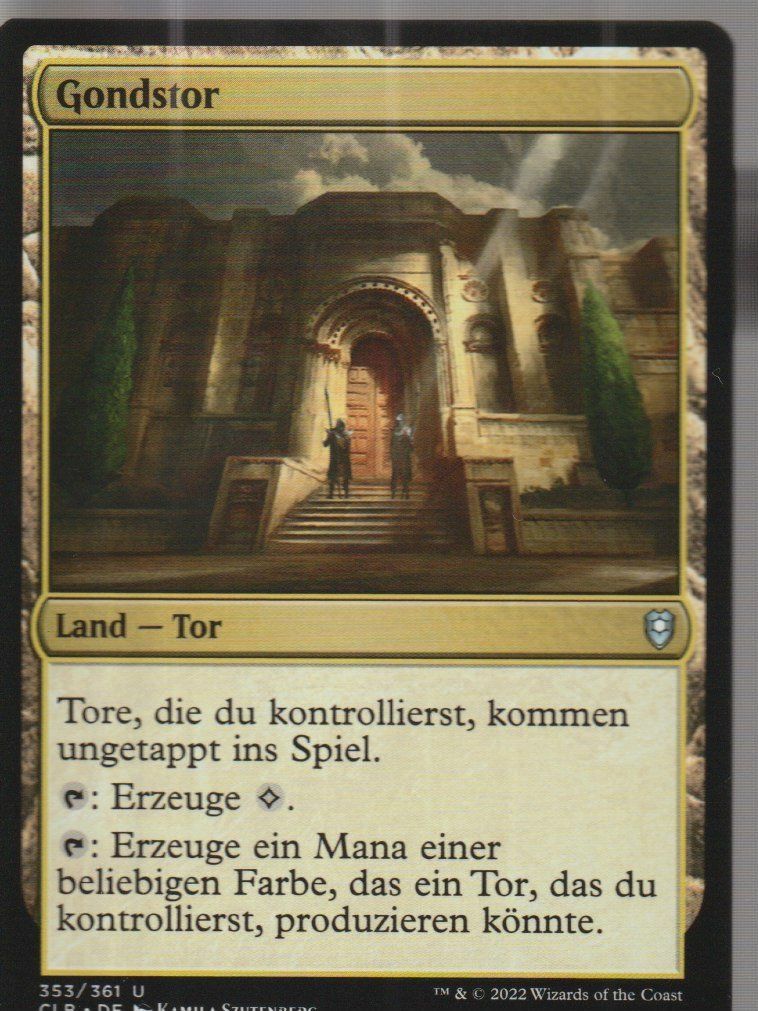 Magic The Gathering Carte collezionabili: TCG Magic The Gathering MTG CLB 353 Gondstor – Nuovo (secondo la descrizione) da Vezia venduto da Aquarius_Age