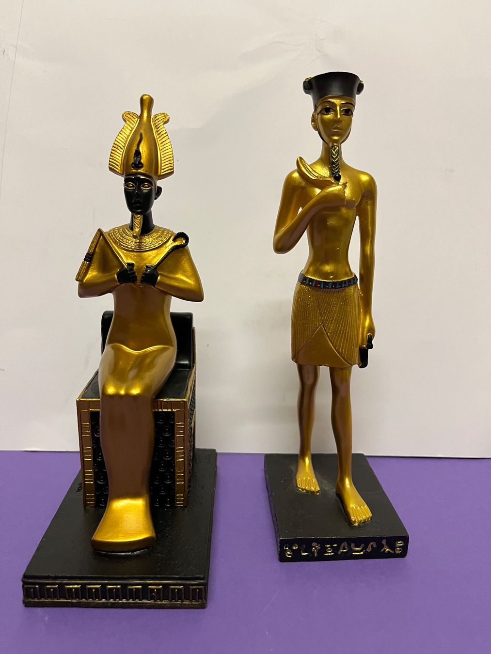 Statuette: Statuettes égyptiennes – Usato da lausanne venduto da esploras