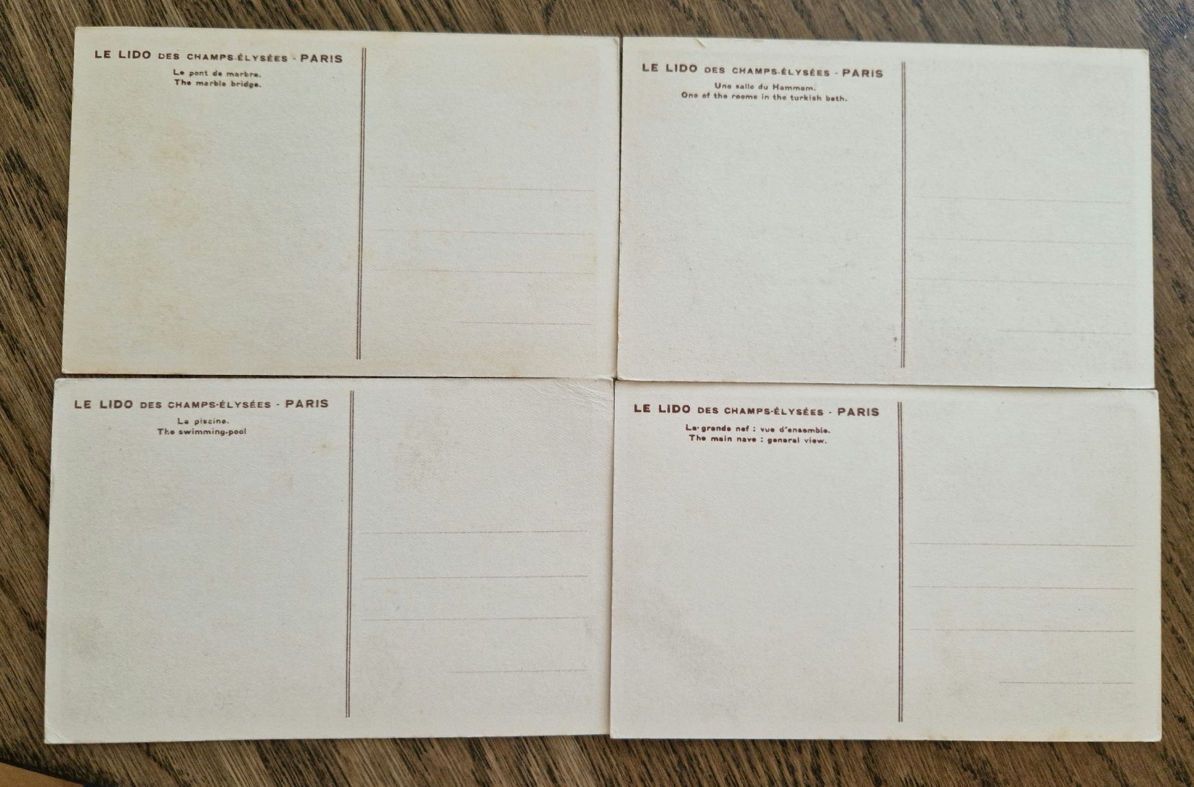 Cartoline postali: Le Lido des Champs-Elysée, Paris – Usato da Ebikon venduto da Donar50 1