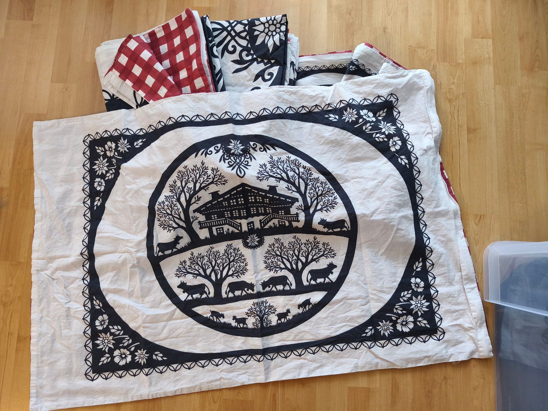 Biancheria da letto: Bettwäsche-Set «Alpenperle» – Nuovo (secondo la descrizione) da Rüti ZH venduto da mome8 3