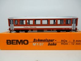 Hom - Bemo "FO" Furka-Oberalp - Voiture EW  2 Cl. B 4272 OVP