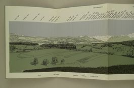 PANORAMA VOM GSTÜCK ILLNAU ZÜRICH, 1960