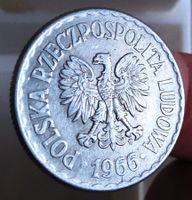 POLEN 1 ZLOTY 1966