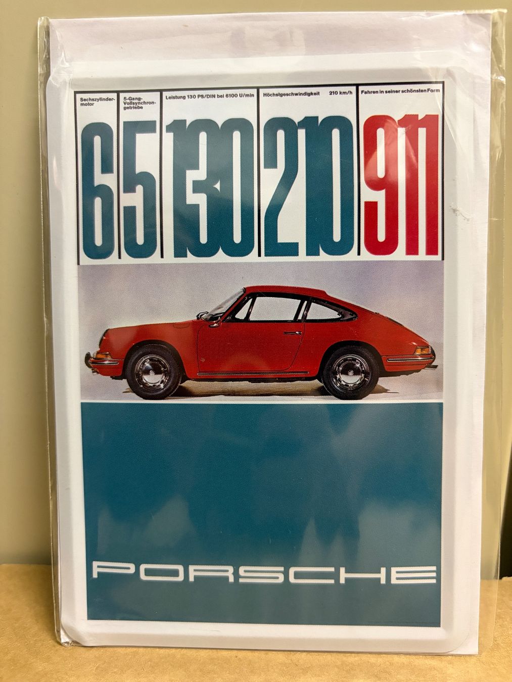 Porsche Insegne: Porsche Blechschild! – Nuovo e nell'imballaggio originale da Unterägeri venduto da Sportster0