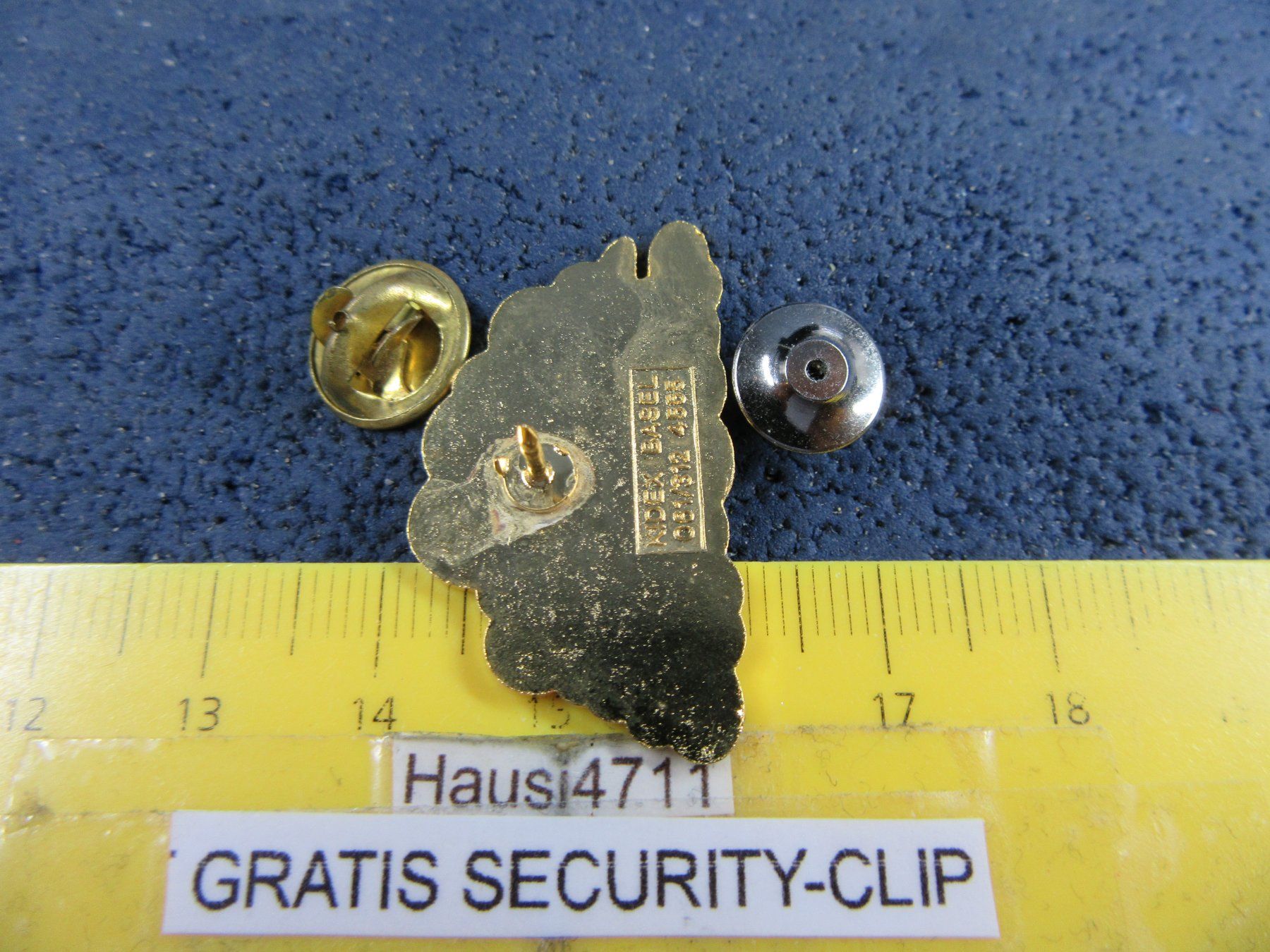 Saurer Placchette & Badge: SAURER POSTAUTO PIN ENAMEL MIT SECURITY-CLIP – Usato da Ettingen venduto da Hausi4711 2