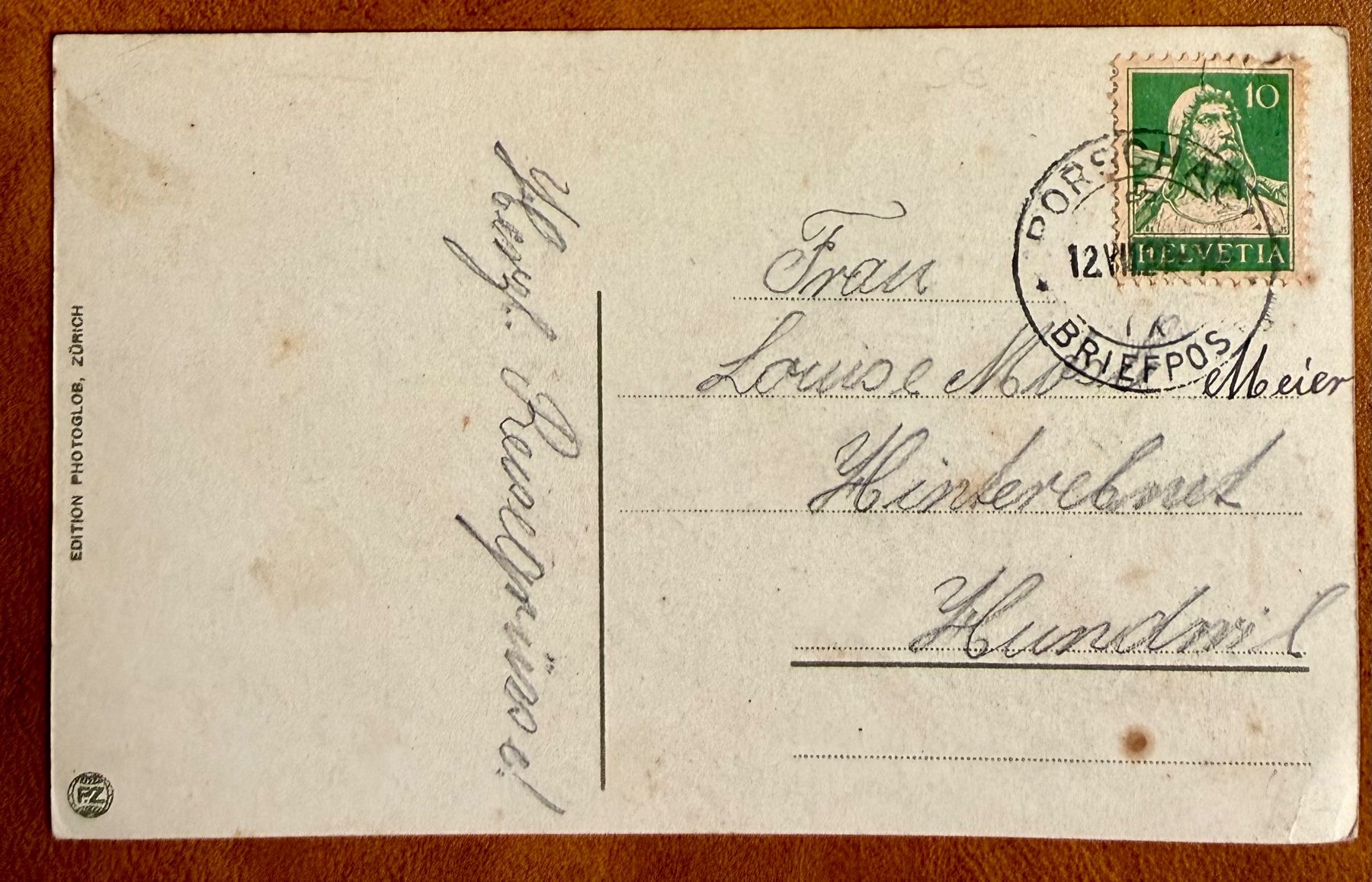 Cartoline postali: Rorschach - Panorama 1912 – Usato da Lutry venduto da Ediego 1
