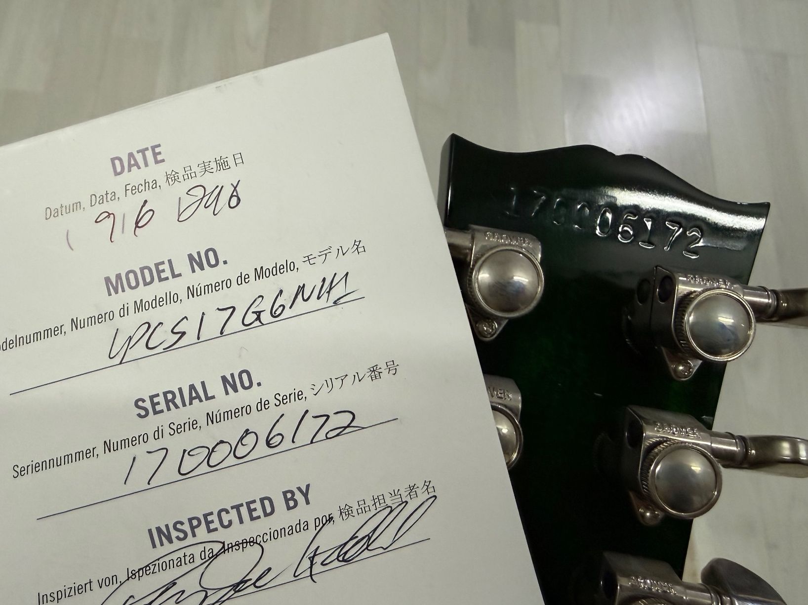 Gibson Strumenti musicali: Gibson les Paul Classic – Usato da Valeyres-sous-Rances venduto da gegg 8