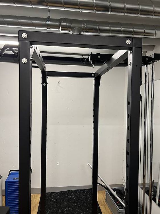 Taurus Power Cage Set mit Latzug Squat Rack Power Rack (Gebraucht) in ...