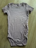 Baby Body Name It gerippt altrosa Kurzarm gebraucht
