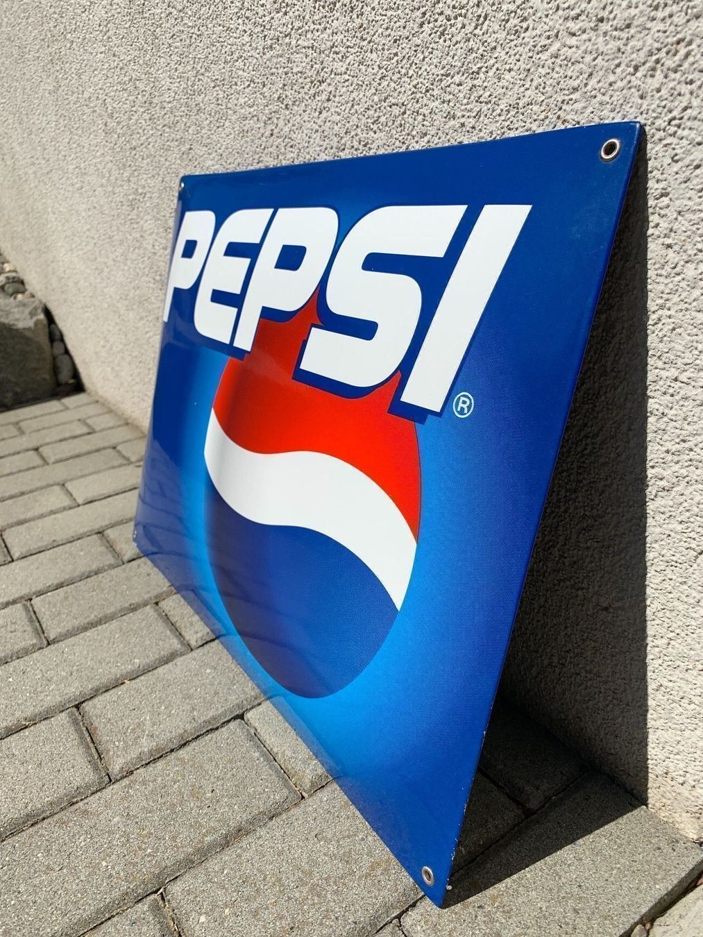 Pepsi Insegne: PEPSI WERBUNG AUS DER 90er – Nuovo (secondo la descrizione) da Hochdorf venduto da suatvid