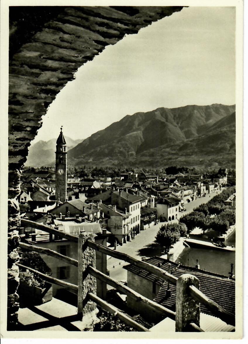 Cartoline postali: Ascona Panorama 1949 – Usato da Hochdorf venduto da Ziegel-16