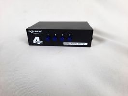 DELOCK Umschalter Audio / Video