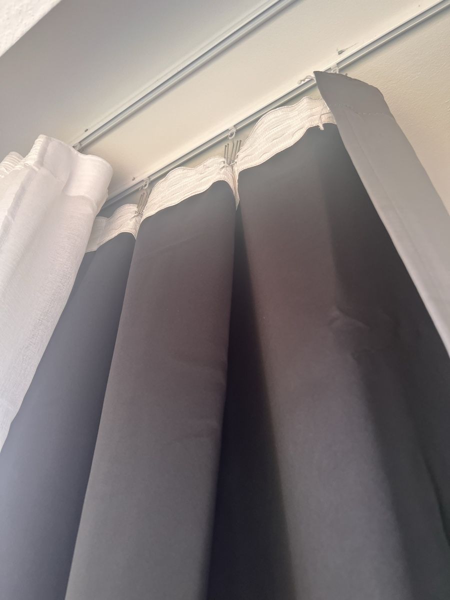 Tende: Verdunklungsvorhang Anthrazit 140x245cm neu ovp – Nuovo e nell'imballaggio originale da Basel venduto da TheMihayeFamily 2