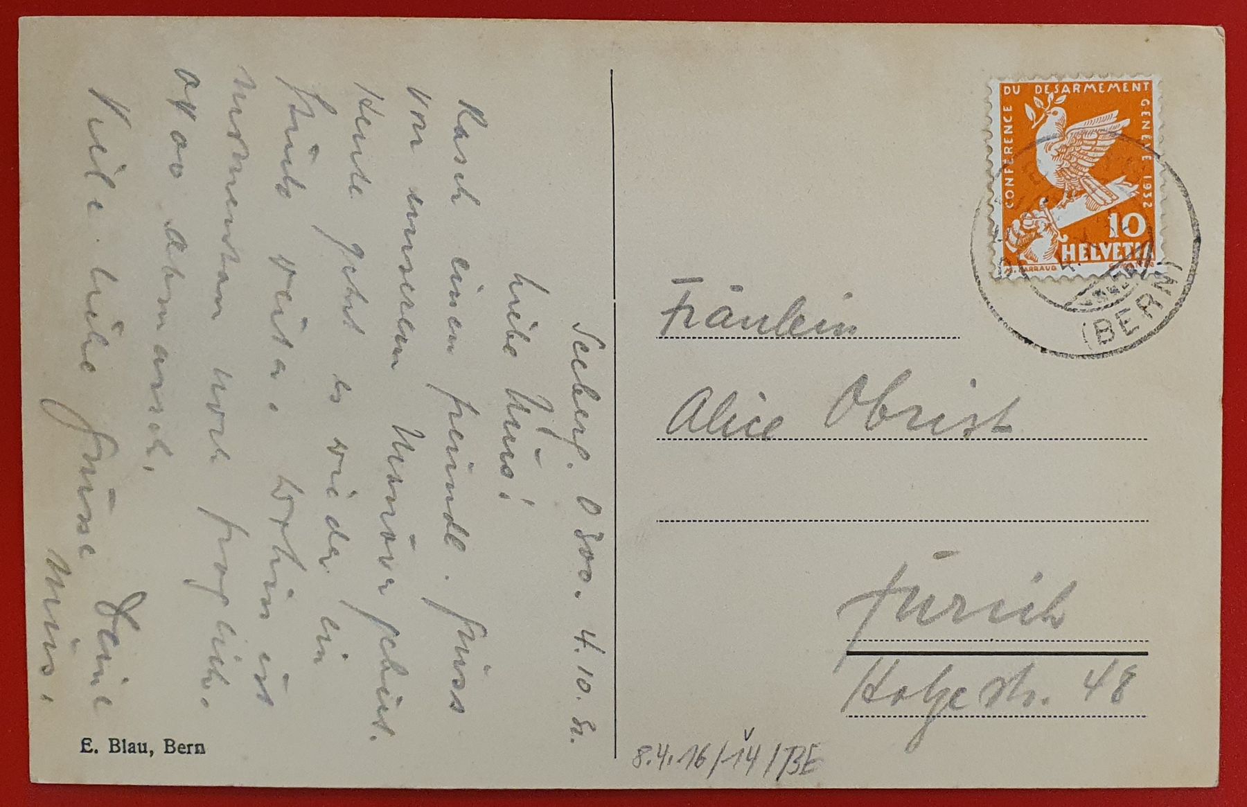 Cartoline postali: Gruss aus Seeberg 1932 – Usato da Kreuzlingen venduto da Rschweiz1 1