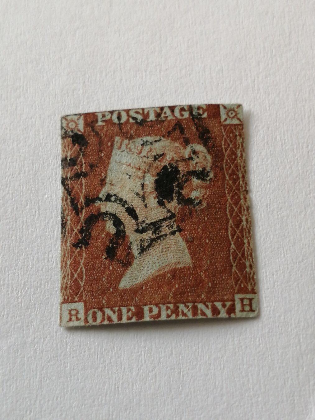 Tutti i francobolli: One Penny Red 1841  – Usato da Happerswil venduto da tschergi