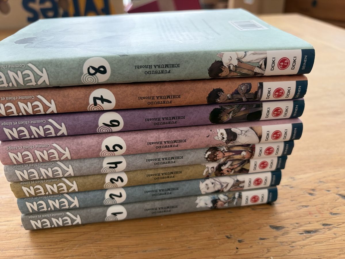 Comics: Mangas Ken'en série de 1 à 8 – Gebraucht aus Echallens von leo_dk2d 2