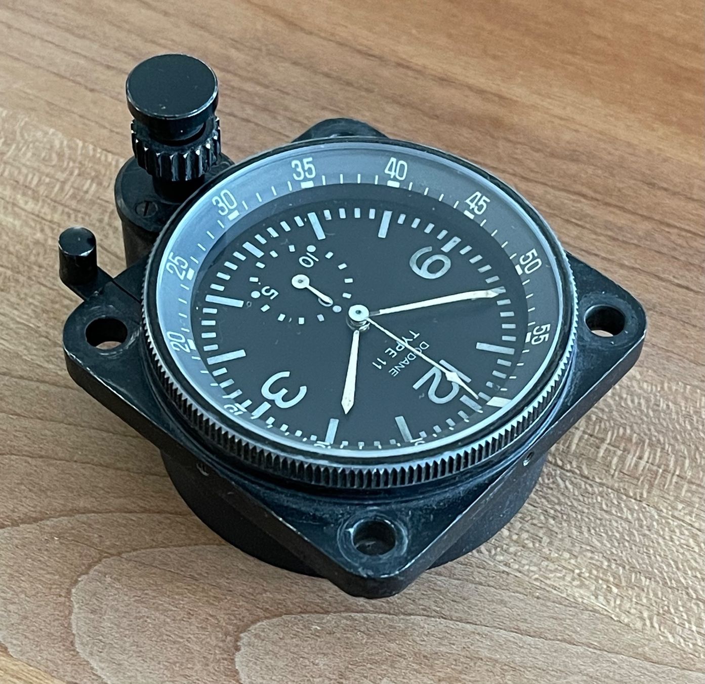 Orologi: Dodane Type 11 Chronograph Borduhr Valjoux 551 restauriert – Usato da Embrach venduto da Canderau 4