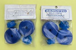 2 Paar Benotto Lenkerband blau - Vintage