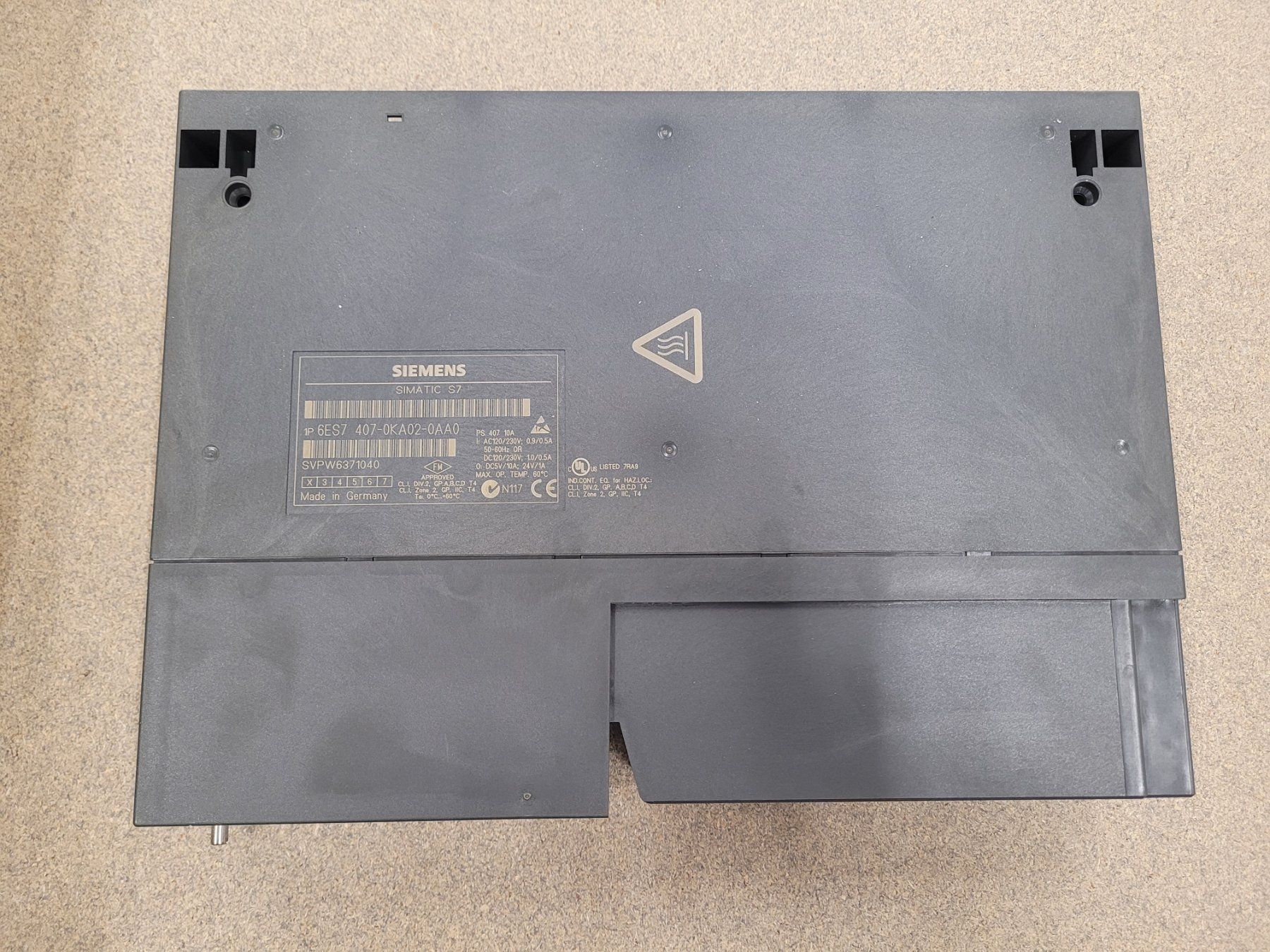 Componenti elettronici: Siemens Simatic S7, 6ES7 407-0KA02-0AA0 – Usato da Vitznau venduto da Vitznau84 1