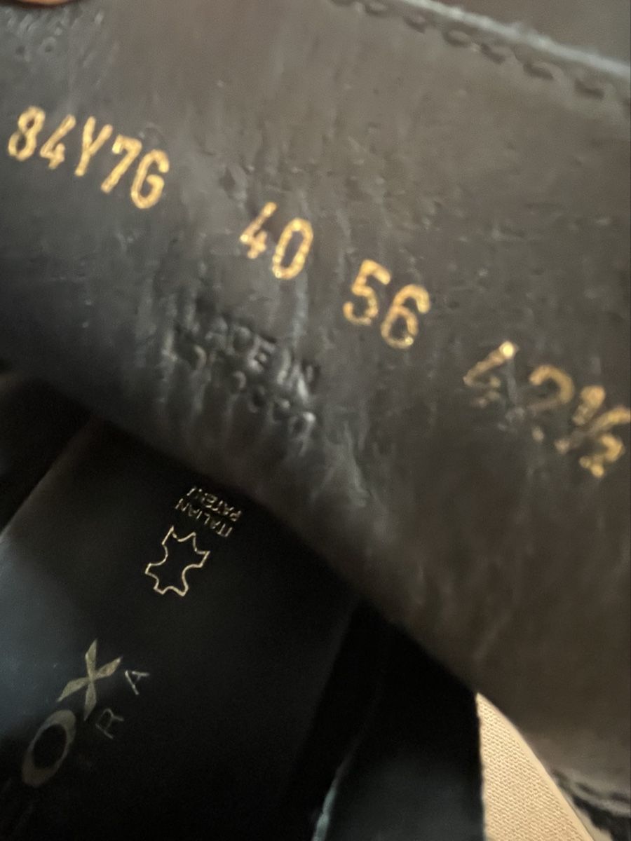 Geox Scarpe da uomo: Boots ledergefüttert Gr. 42,5 – Usato da Wenslingen venduto da Sambi09 5