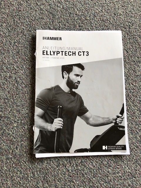 Vélos d'appartement: CROSSTRAINER HAMMER ELLYPTECH CT3 – Défectueux à Aeschlen ob Gunten par yeti49