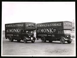 Fotografie LKW GUY-Motors, der Firma J. 