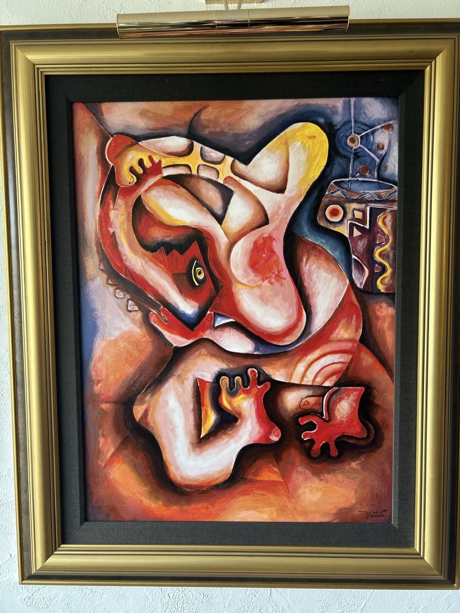 Grafica & Litografie: Alexandra Nechita "Crawling in Doubt Corner" Serigraph Art. – Usato da Adligenswil venduto da pedroess