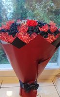  Handgemachter Rosenstrauß  30 Stück