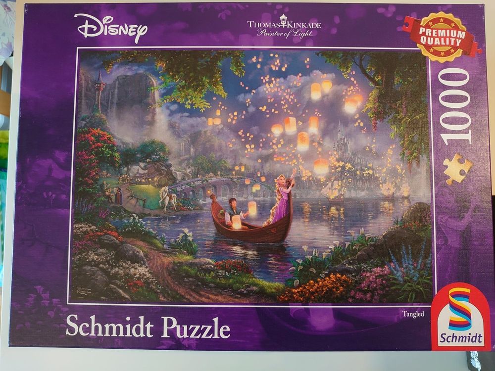 Disney Puzzle 1000 Teile: Rapunzel (Gebraucht) in Bern für CHF 5 – mit ...