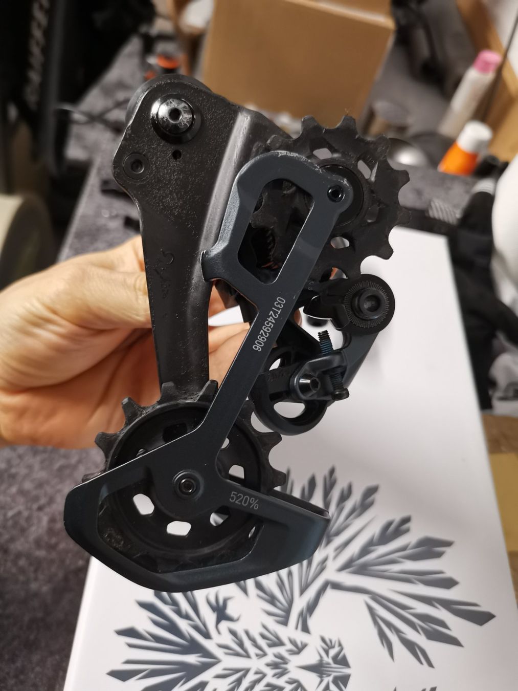 Sram Pezzi di ricambio: Sram XX1 eagle 12 fach schalterwerk und trigger – Usato da Bosco Luganese venduto da pagnamen 2