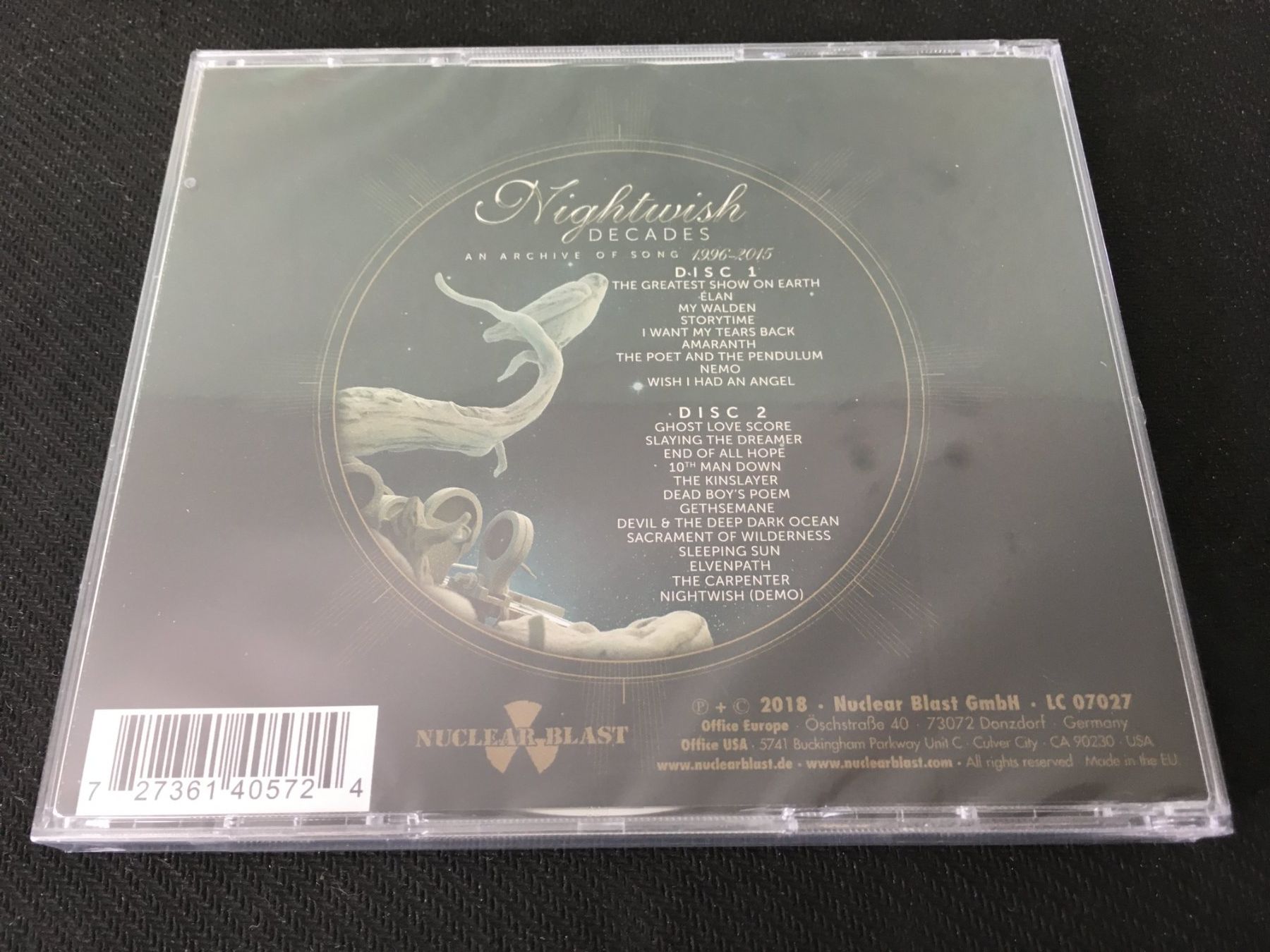 CD: Nightwish - Decades -CD- Neu&Sealed 2cd – Nuovo e nell'imballaggio originale da St.Gallen venduto da MedienJoe 1