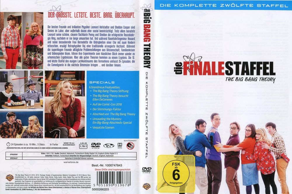 DVD "The big bang theory" komplette Staffel 12 | Kaufen auf Ricardo