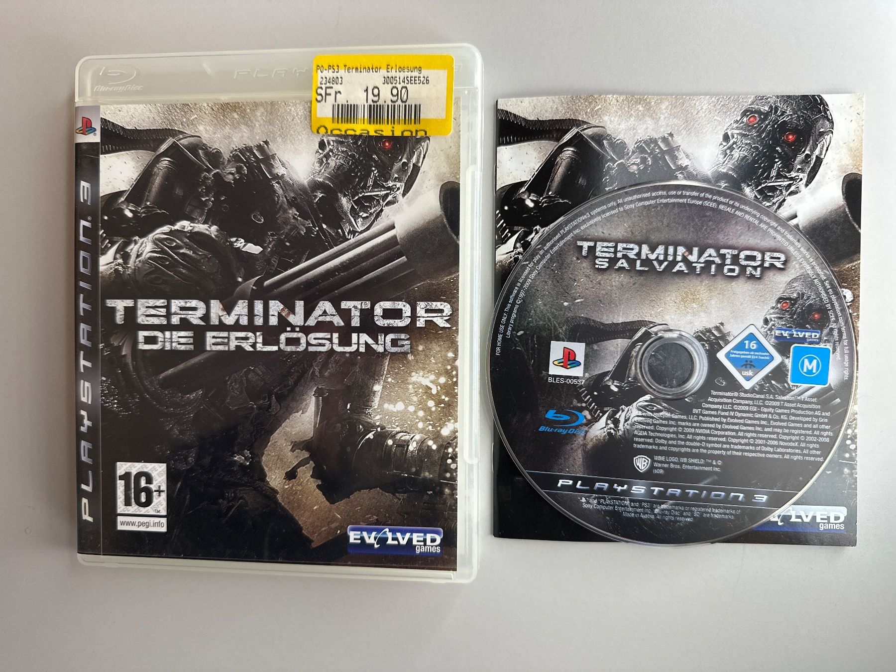 Sony Spiele: Terminator die Erlösung - PS3 – Gebraucht aus St.gallen von taduz