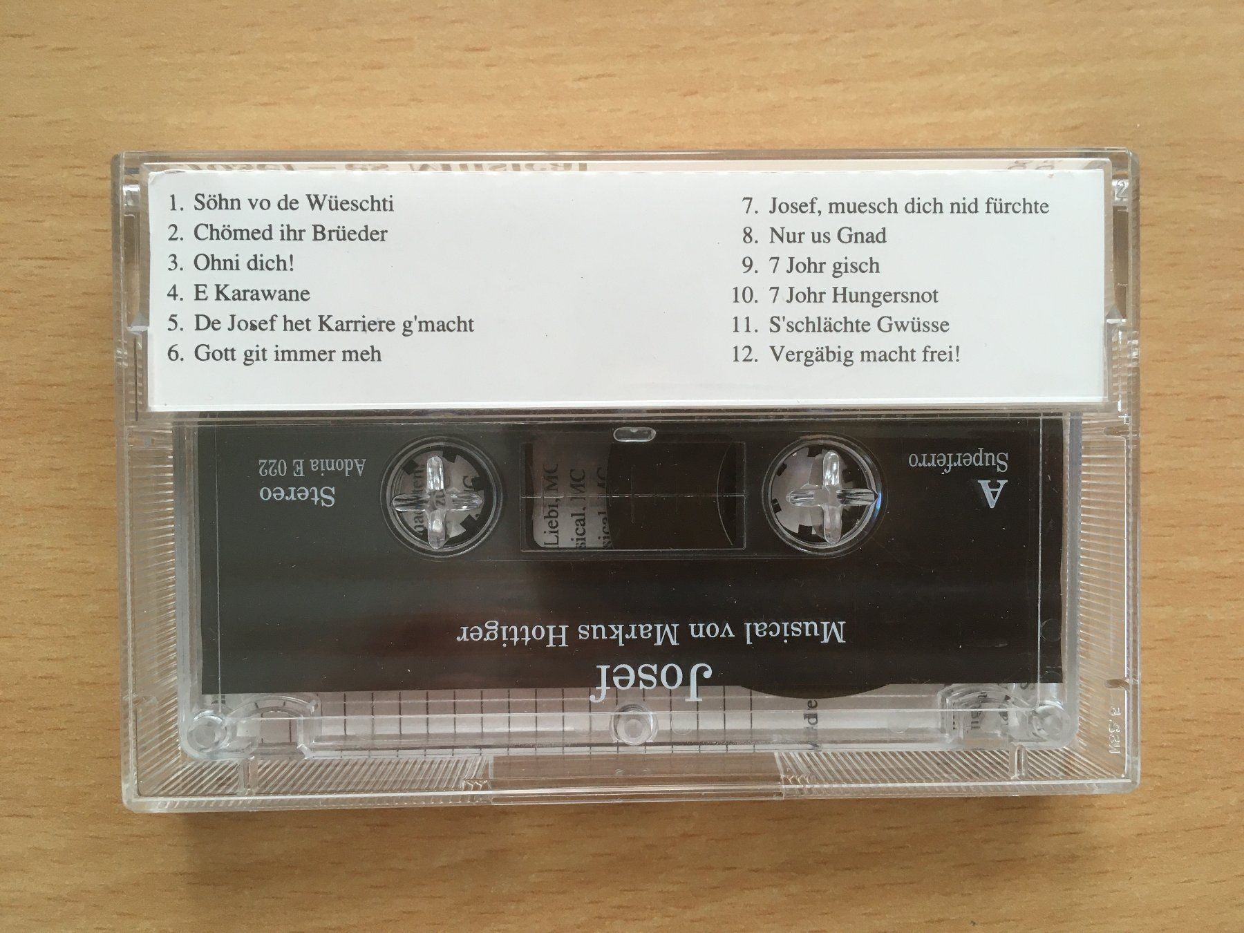 Musicassette: Josef – Jugendchor Adonia – Usato da Grenchen venduto da Kogi7 1