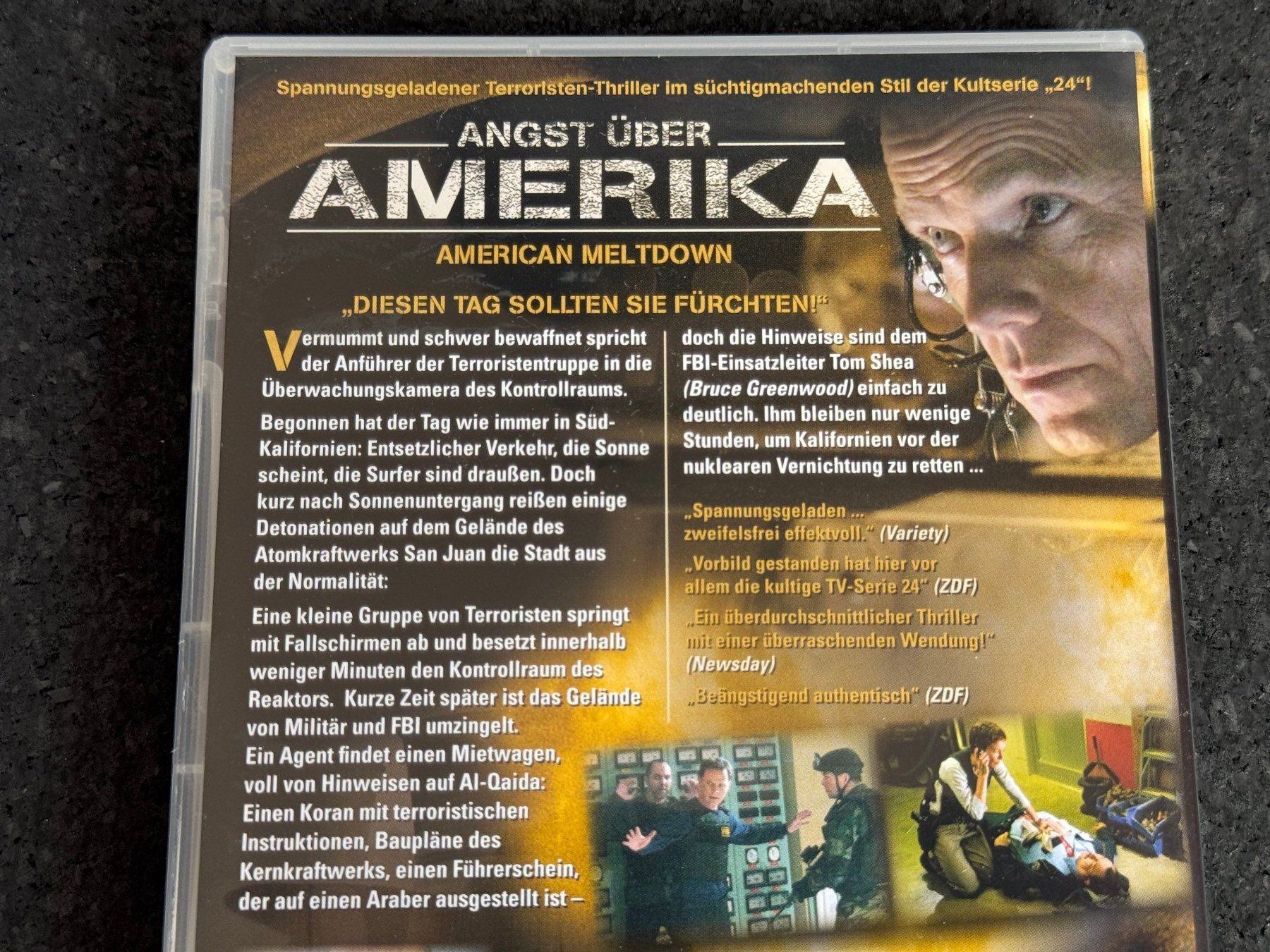 Tutti i DVDs: Angst über Amerika DVD DE/EN – Usato da Fribourg venduto da tschjoly 2